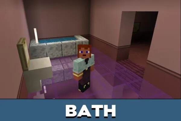 Bath from Tunnel Vision Map for Minecraft PE