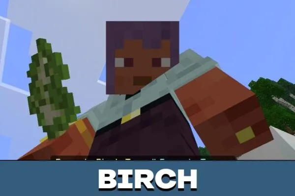 Birch from Dynamic Trees Mod for Minecraft PE