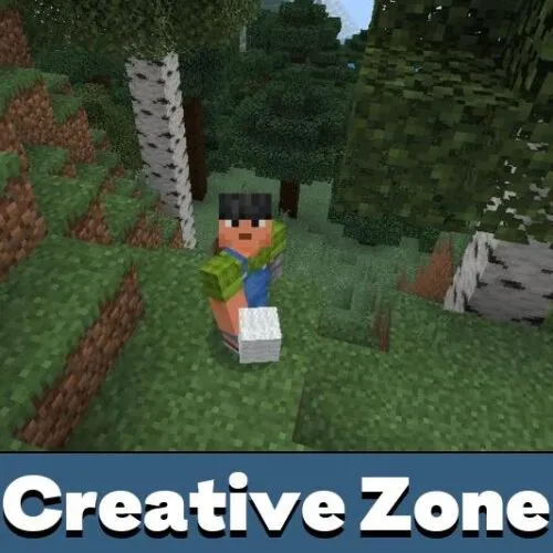 Creative Zone Mod for Minecraft PE