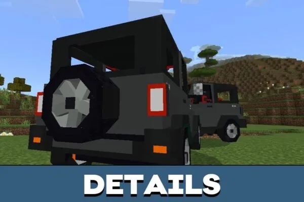 Details from Indian Car Mod for Minecraft PE