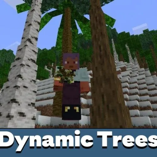 Dynamic Trees Mod for Minecraft PE