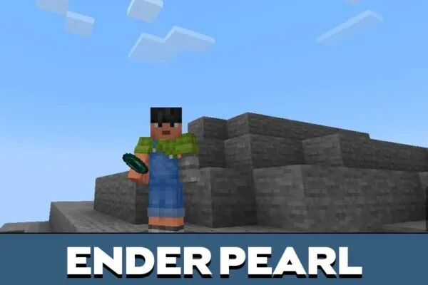 Ender Pearl from Spawn Unsummonables Mod for Minecraft PE