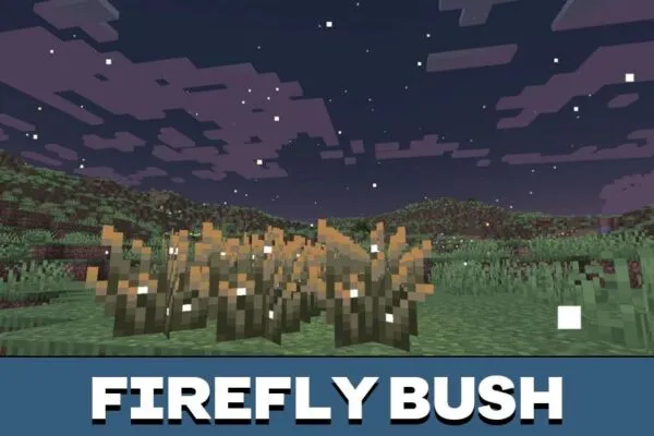 Firefly Bush from Minecraft PE 1.21