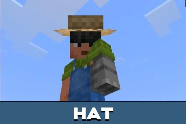 Hat from Brasil Texture Pack for Minecraft PE