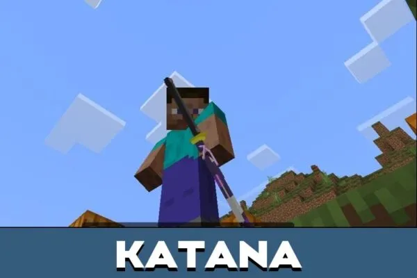 Katana from Slash Blade Mod for Minecraft PE