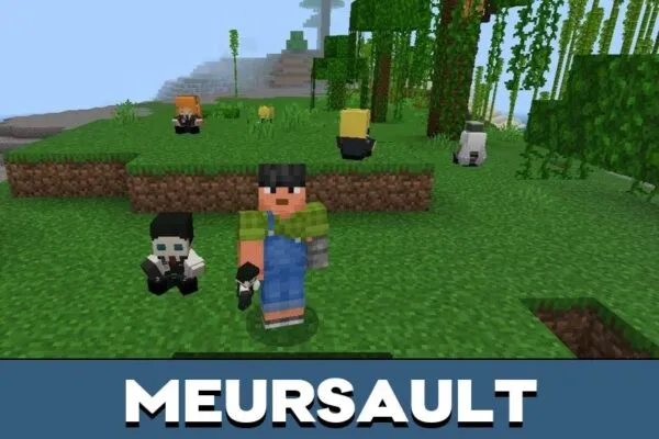 Meursault from Limbus Company Plushies Mod for Minecraft PE