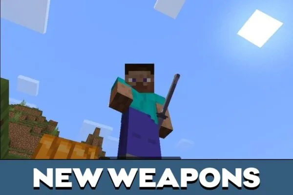 Weapons from Slash Blade Mod for Minecraft PE