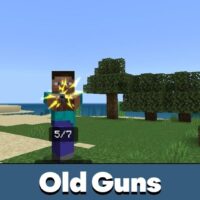 Old Guns Mod for Minecraft PE