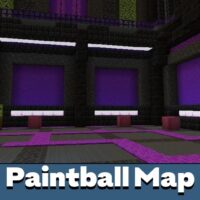 Paintball Map for Minecraft PE