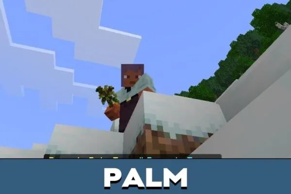 Palm from Dynamic Trees Mod for Minecraft PE