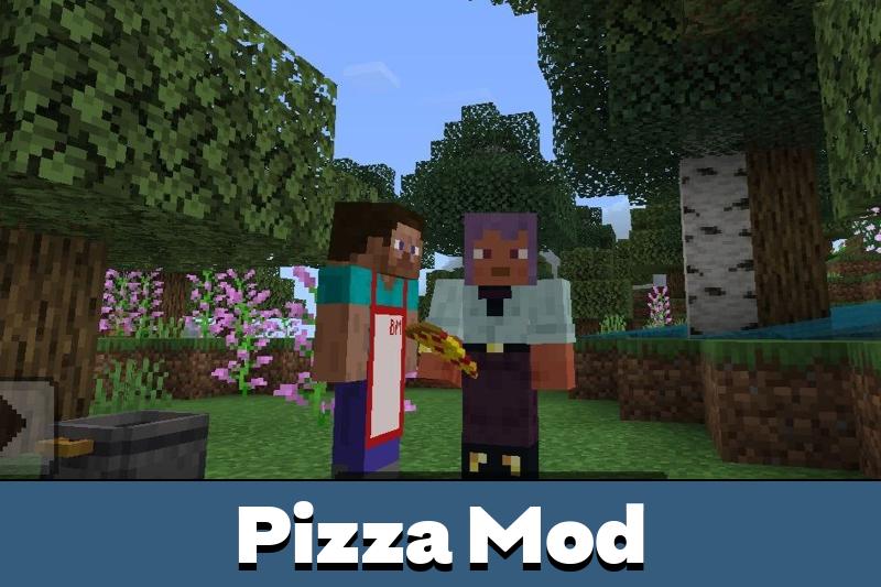 Download Pizza Mod for Minecraft PE - MCPEDL