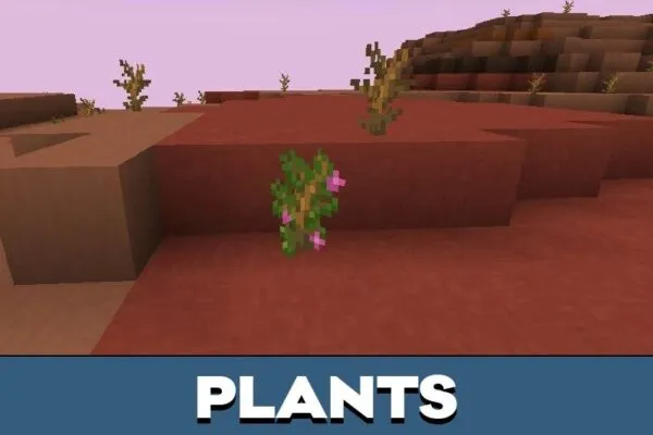 Plants from Hyperest Graphic Texture Pack for Minecraft PE