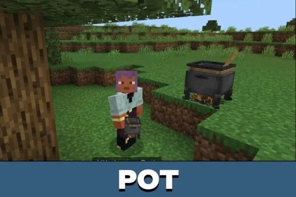 Pot from Scary Nights Mod for Minecraft PE