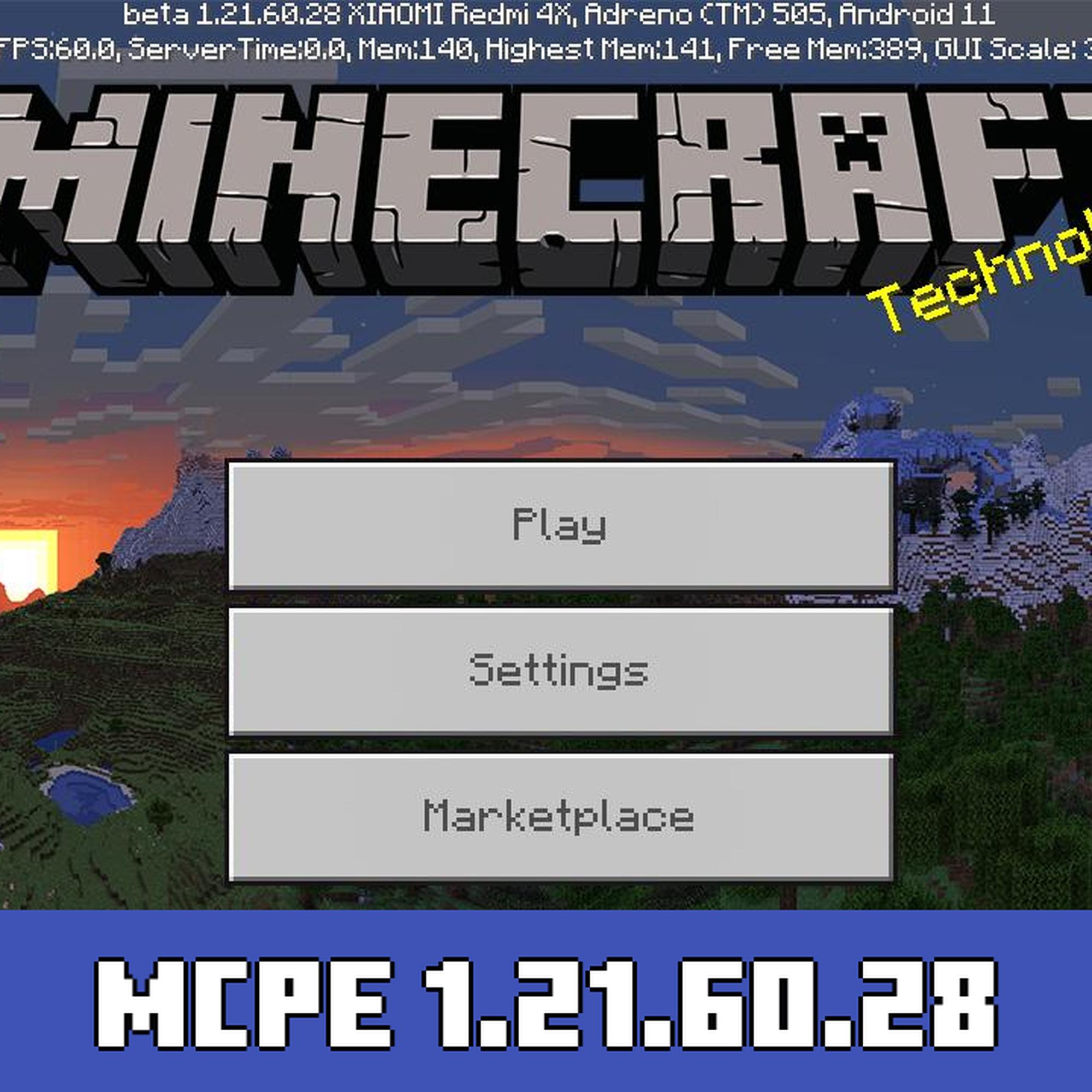 Download minecraft pe 1 21 60 28 apk free mcpe 1 21 60 28