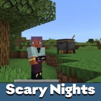 Scary Nights Mod for Minecraft PE