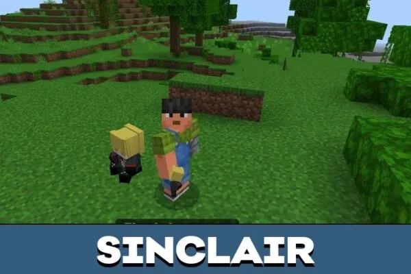 Sinclair from Limbus Company Plushies Mod for Minecraft PE