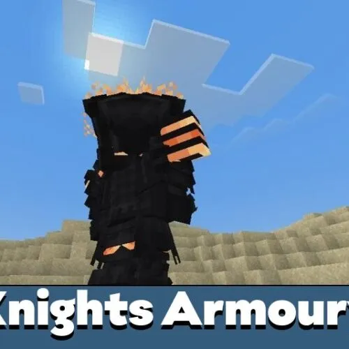 Soulsborne Knights Armoury Mod for Minecraft PE