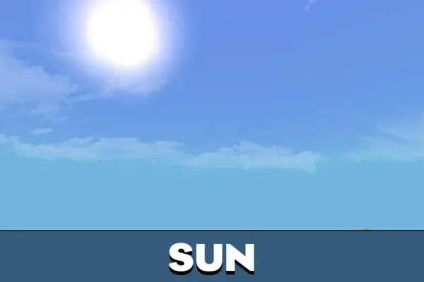 Sun from RG Forest Shader from Minecraft PE