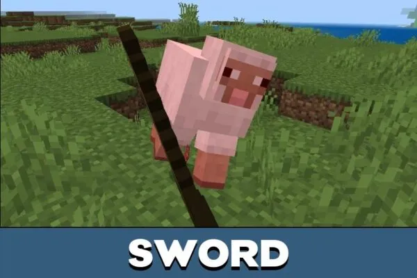 Sword from One Hit Mod for Minecraft PE