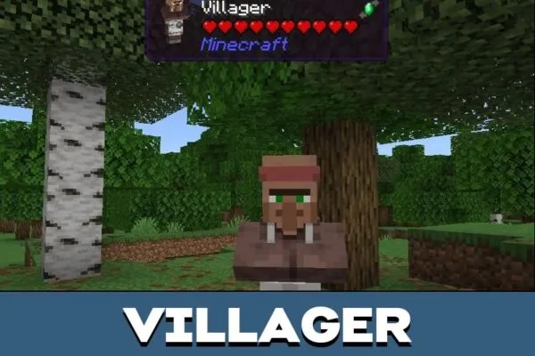 Villager from WAILA Mod for Minecraft PE