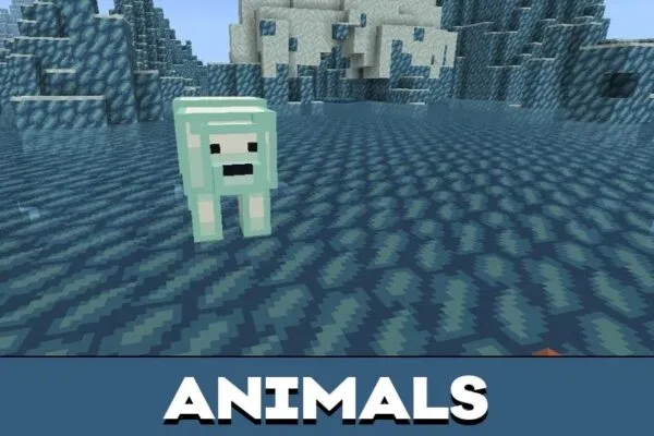 Animals from Modern Resources Texture Pack for Minecraft PE