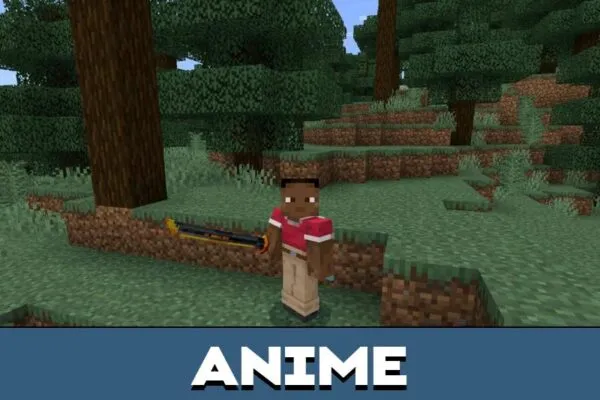 Anime from Katana Mod for Minecraft PE