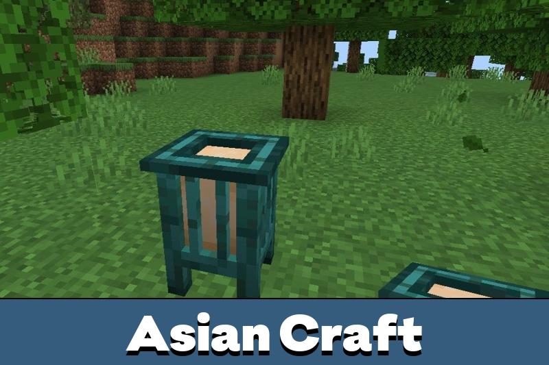 Download Asian Craft Mod for Minecraft Bedrock Edition