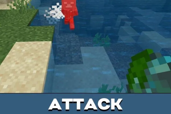 Attack from Soul Reave Mod for Minecraft PE