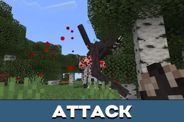 Attack from Carnage Mod for Minecraft PE