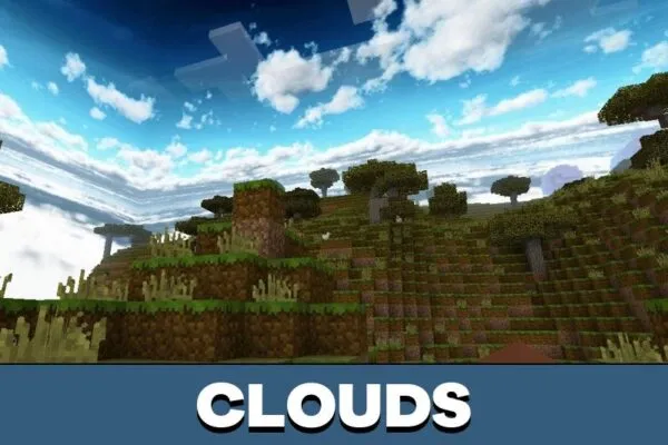 Clouds from 256x256 Texture Pack for Minecraft PE