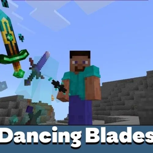 Dancing Blades Mod for Minecraft PE