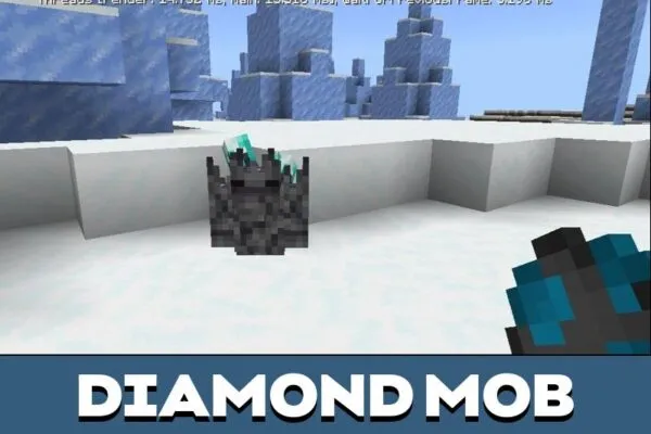 Diamond Mob from Minkor Mod for Minecraft PE