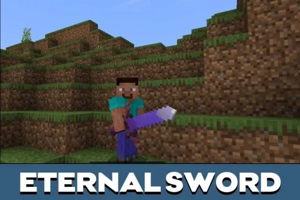 Eternal Sword from Dancing Blades Mod for Minecraft PE