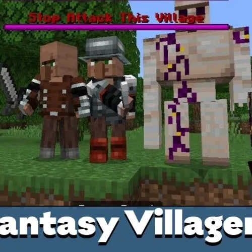 Fantasy Villagers Mod for Minecraft PE