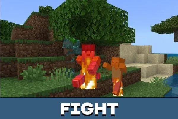 Fight from Soul Reave Mod for Minecraft PE