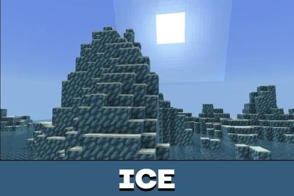 Ice from Modern Resources Texture Pack for Minecraft PE