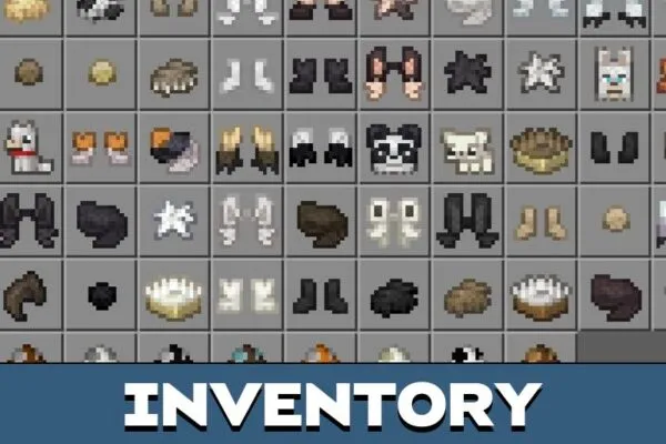 Innventory from Fur Craft Mod for Minecraft PE