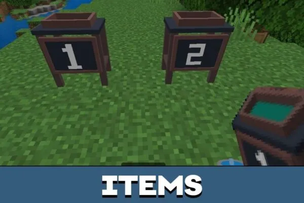 Items from Squid Game 2 Mod for Minecraft PE