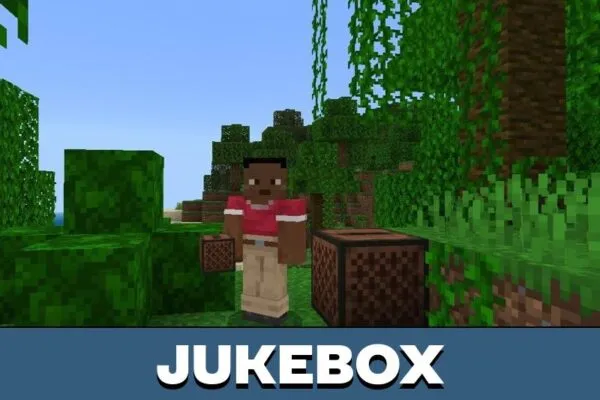 Jukebox from More Records Mod for Minecraft PE