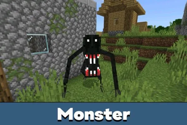 Monster from The Man From The Fog Mod for Minecraft PE