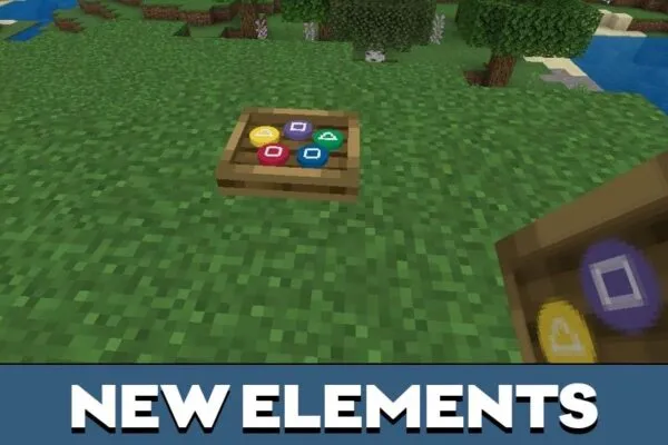 New elements from Squid Game 2 Mod for Minecraft PE