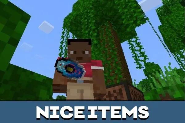 Nice Items from More Records Mod for Minecraft PE