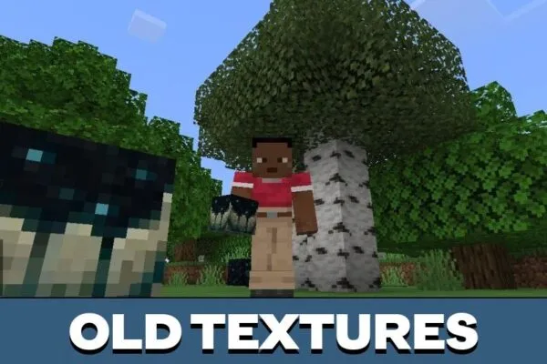 Old Texture from Bedrock Sculk Vein Texture Pack for Minecraft PE