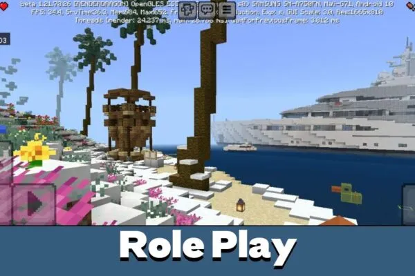 Role Play from GTA Map for Minecraft PE