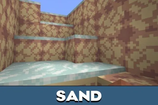 Sand from Modern Resources Texture Pack for Minecraft PE