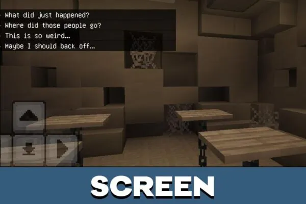 Screen from In the Hospital 2 Map for Minecraft PE