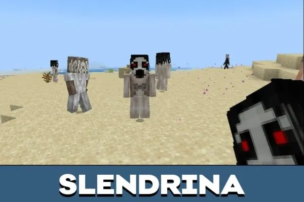 Slendrina from Granny Mod for Minecraft PE