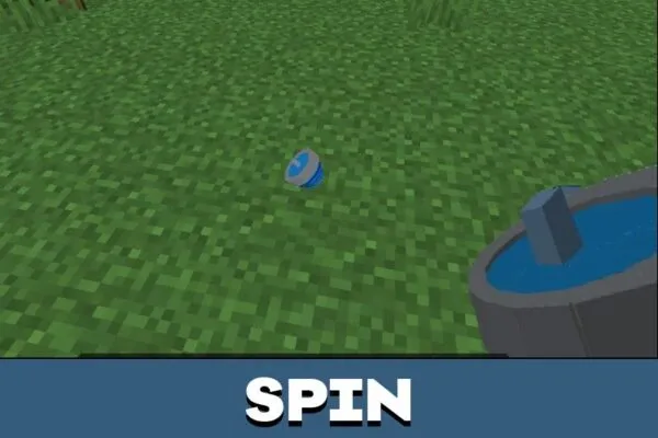 Spin from Squid Game 2 Mod for Minecraft PE