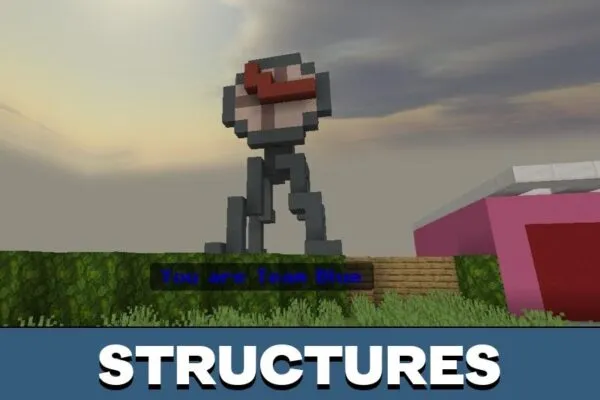 Structures from Epic Fighters Map for Minecraft PE