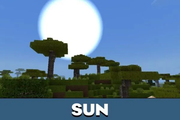 Sun from 256x256 Texture Pack for Minecraft PE